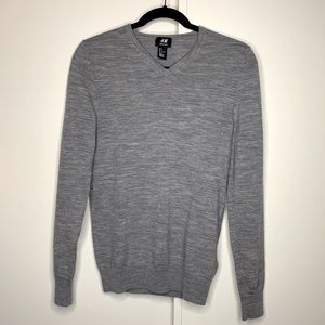 H&M Merino Wool V-neck Sweater